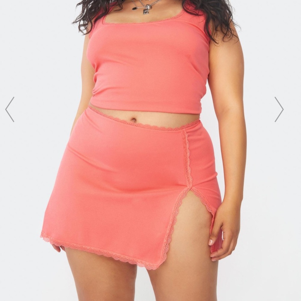 Dolls kill killin time skirt/tank set